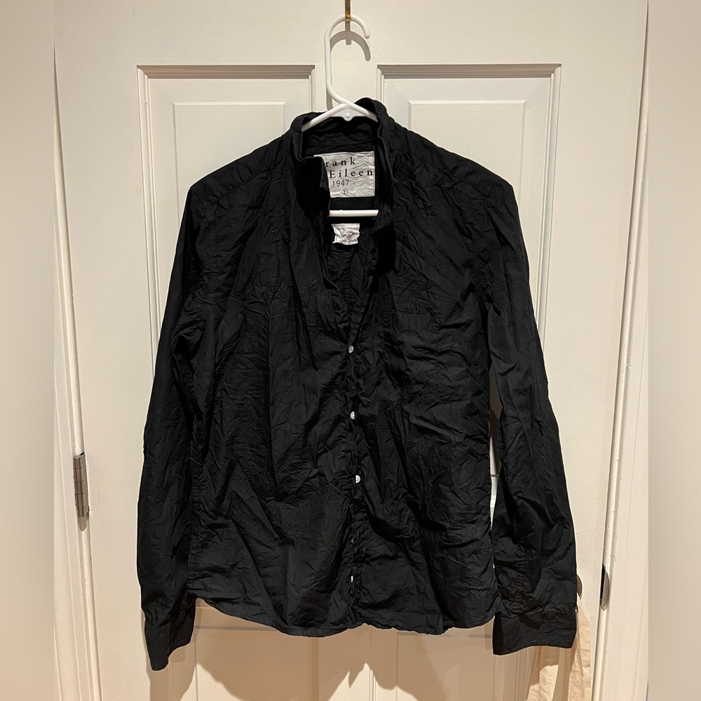Frank & Eileen Barry Cotton Crinkle Shirt